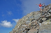 PIZZO PORIS (2712 m.) salito dalla VARIANTE ALPINISTICA S-O e sceso dalla NORMALE N-E il 27 settembre 2011 - FOTOGALLERY